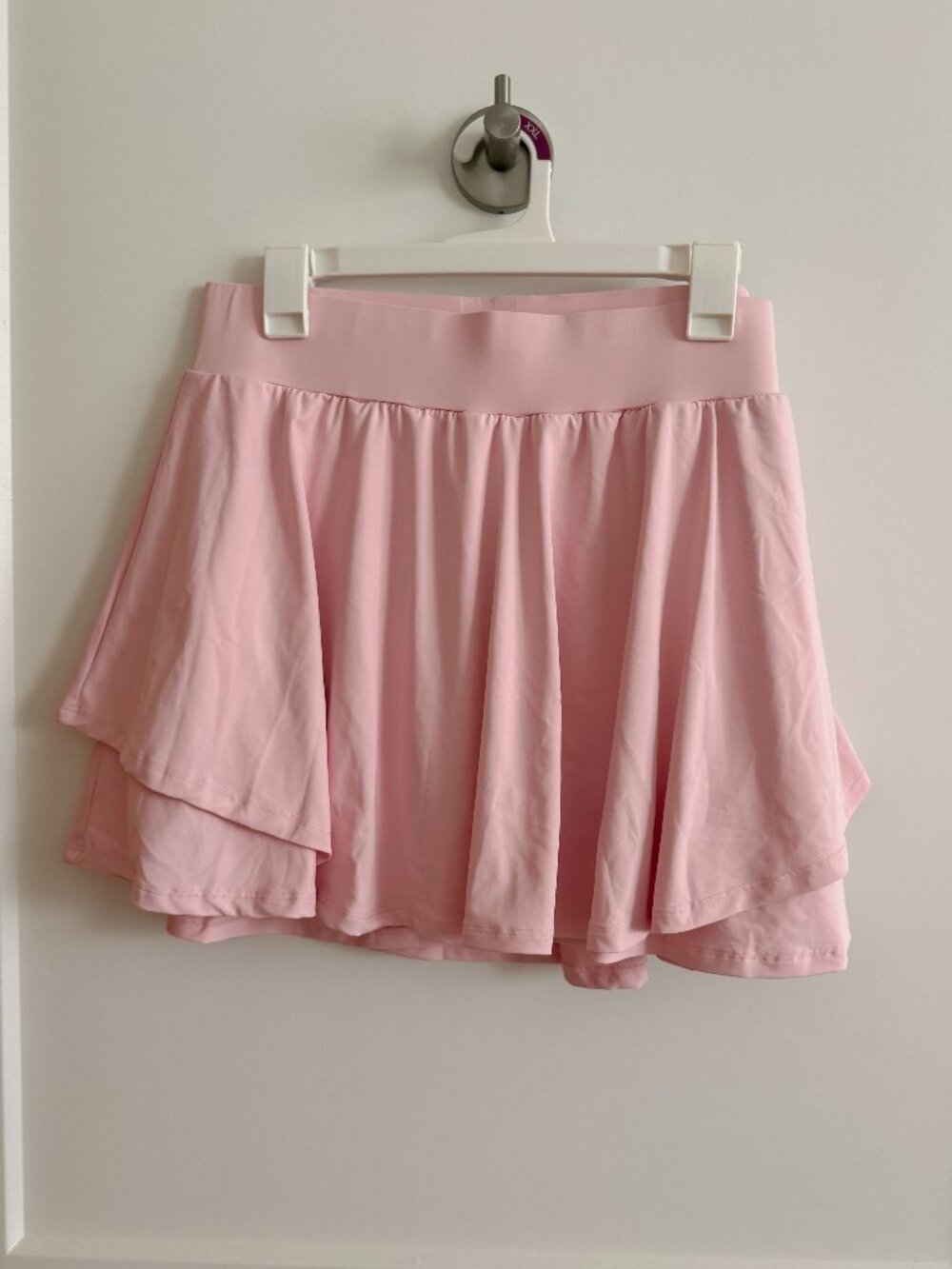 NWT IUGA Pink Athletic Tennis Skort w/ Built-In Shorts | XL
